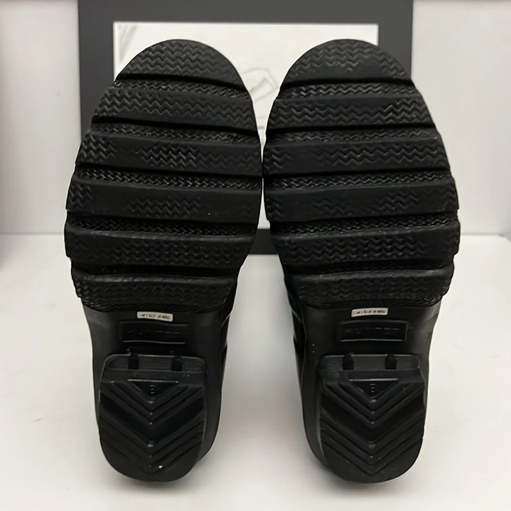 Hunter Original Kids' Classic Rain Boot Black Mate Little Kid/Big Kid) S… - Picture 15 of 16